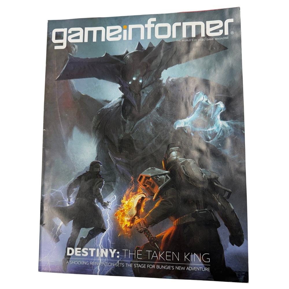 Game Informer Magazine Destiny The Taken King Bungie Cover Story Collectible